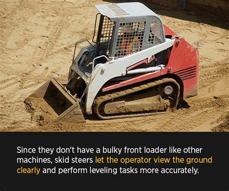 using skid steer to level ground|how to level a skid steer.